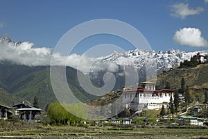 Kingdom of Bhutan - Paro Dzong - Himalayas