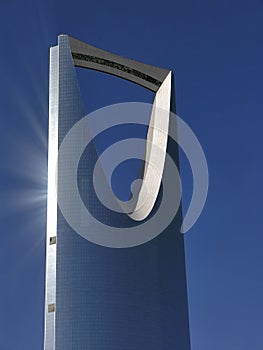 Kingdom centre in riyadh photo