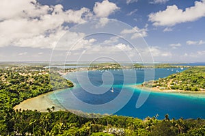 Kingdom of Tonga from above