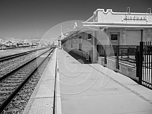 Kingman, Arizona railroad station photo
