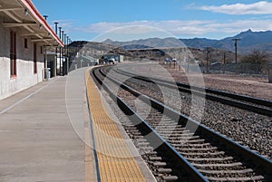 Kingman, Arizona railroad station photo