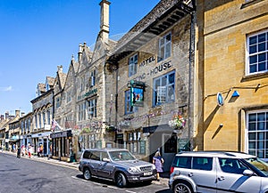 Kings Arms historic Inn in historic cotswold town of Stow on the Wold