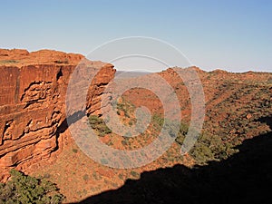 Kings Canyon in the Northern Territory of Australia