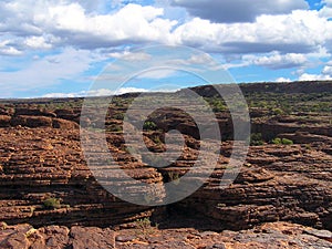 Kings Canyon in the Northern Territory of Australia