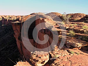 Kings Canyon in the Northern Territory of Australia