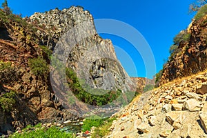 Kings Canyon scenic aerial view