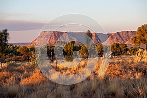 Kings Canyon during sunset, lookout in the