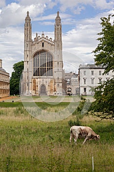 Kings College Chapel Cambridge University England