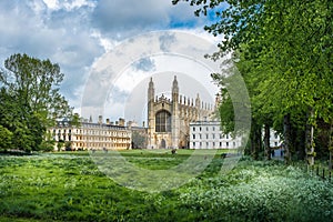 Kings College chapel scenic views