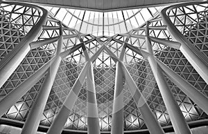 Kings cross station roof