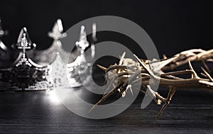 Kings Crown and the Crown of Thorns