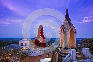 Kings palace Phra Nakhon Khiri in Phetchaburi photo