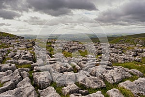 Kingsdale Erratics above Ingleton in the Yorkshire Dales