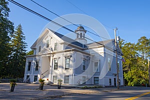 Kingston Old Town Hall, Kingston, Massachusetts, USA