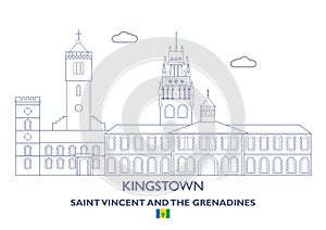 Kingstown City Skyline, Saint Vincent and the Grenadines photo