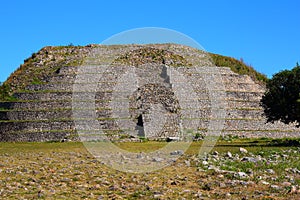 Kinich Kak Moo pyramid, located in Izamal yucatan, Mexico I