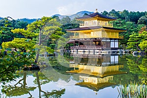 Kinkaku-ji, The Golden Pavilion in Kyoto, Japan