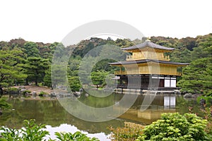 Kinkaku-ji temple. Japan