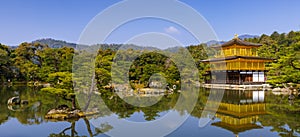 Kinkakuji Golden Pavilion, Kyoto, Japan (Zen temple)