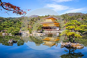 Kinkakuji at Rokuonji, Golden Pavilion in kyoto