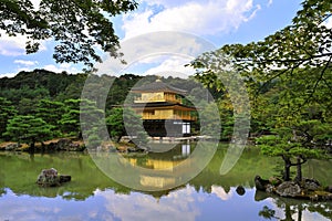 Kinkakuji Temple (The Golden Pavilion) / Kyoto, Ja photo