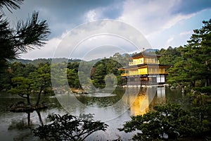 Kinkakuji Temple The Golden Pavilion - Kyoto, Japan