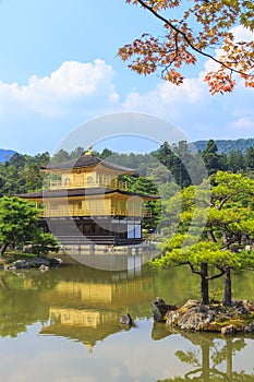 Kinkakuji Temple Golden Temple in Kyoto, Japan