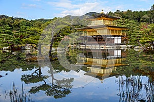 Kinkakuji Temple in Kyoto, Japan