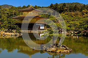 Kinkakuji temple , Kyoto in Japan