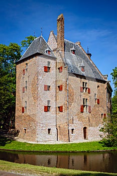 The Kinkelenburg Castle in Bemmel, Gelderland, the Netherlands.
