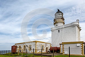 Kinnaird Head lighthouse, Fraserburgh, Aberdeenshire, Scotland, UK