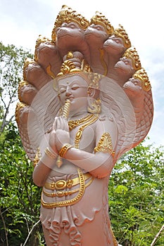 A Kinnari statue