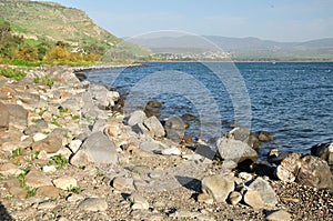 Kinneret lake.