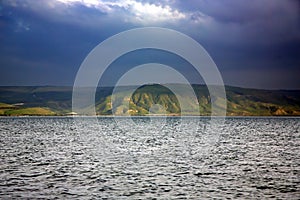 Kinneret Lake or Galilee sea in Tiberius