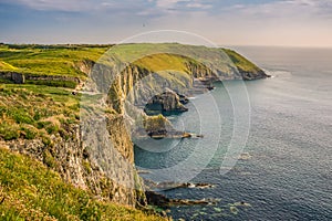 Kinsale Old Head Ireland sunset sun light Irish landmark wild Atlantic way