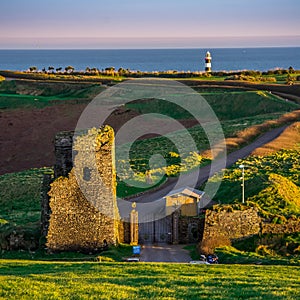 Kinsale Old Head Ireland sunset sun light Irish landmark wild Atlantic way