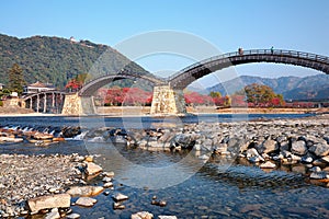 Kintai Bridge in Iwakuni, Japan