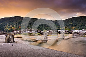Kintaikyo Bridge of Iwakuni, Japan