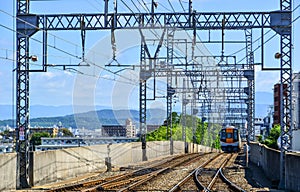 Kintetsu Railway Station in Kyoto, Japan