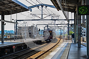 Kintetsu Railway Station in Kyoto, Japan