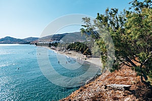 Kionia Beach, Tinos, Greece