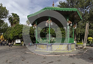 Kiosk in the Independence Garden of Dolores Hidalgo photo