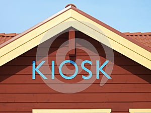 Kiosk sign