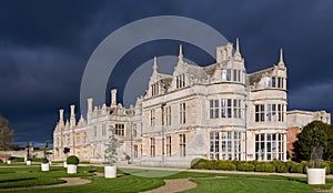 Kirby Hall and Approaching Storm