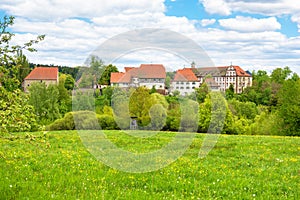 Kirchberg convent monastery located at Sulz Germany