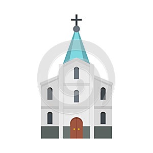 Kirche icon, flat style