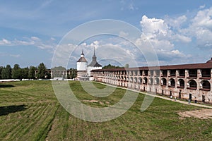 Kirillo-Belozersky monastery. Monastery of the Russian Orthodox Church,.located within the city of Kirillov, Vologda region.
