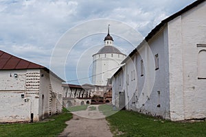 Kirillo-Belozersky monastery. Monastery of the Russian Orthodox Church,.located within the city of Kirillov, Vologda region.