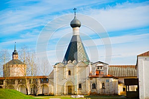 The Kirillo-Belozersky monastery.Russia,the city of Kirillov.