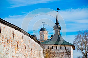 The Kirillo-Belozersky monastery.Russia,the city of Kirillov.